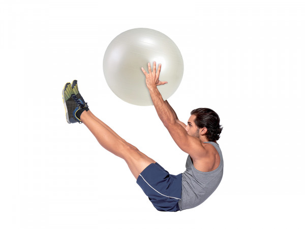 Fitball 55 cm paarlemoer -- 4009505