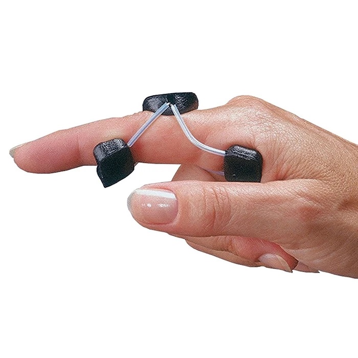 Finger splint Rolyan Sof-Stretch PIP strekker large - white -- A99763