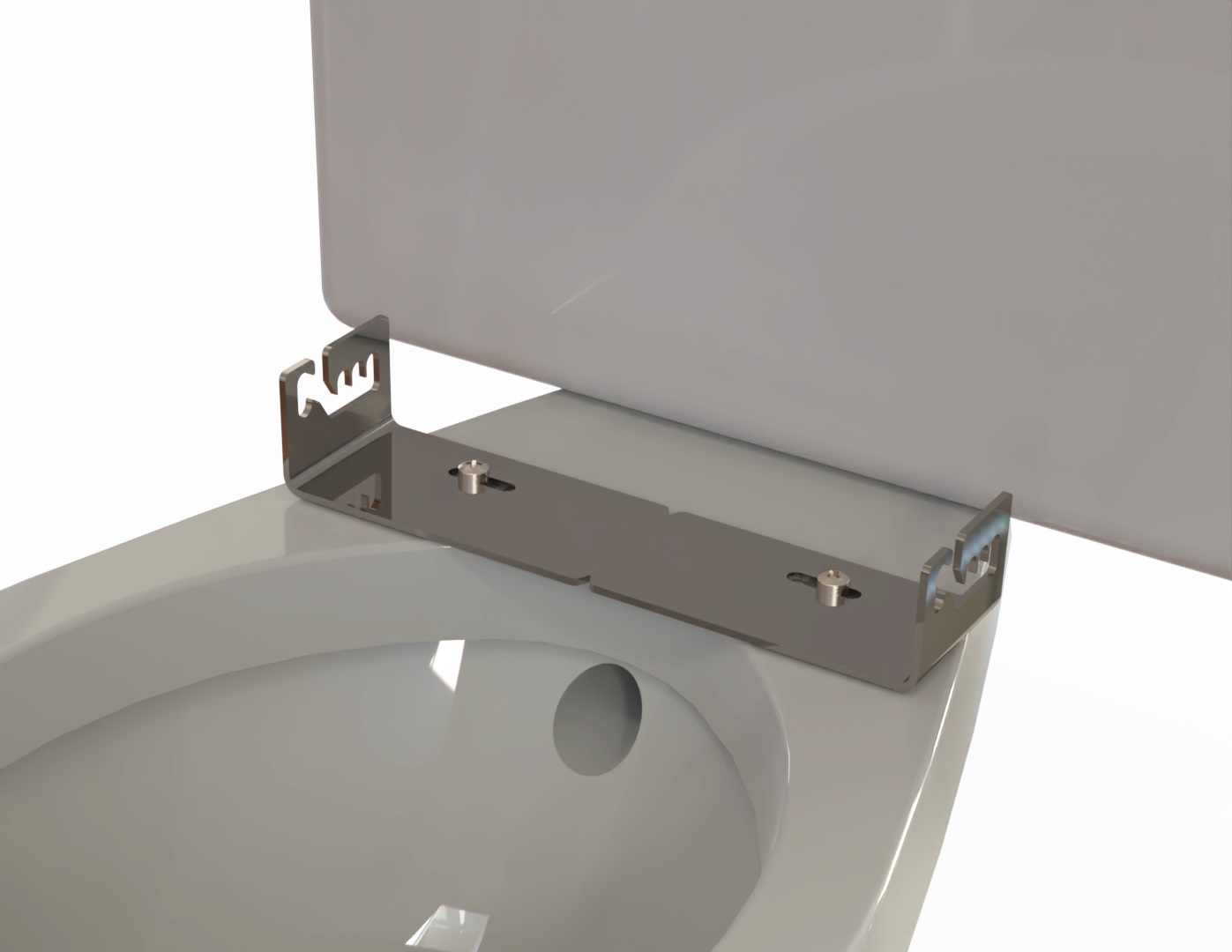 Toiletverhoger Ashby Lift Ovaal - 10 cm