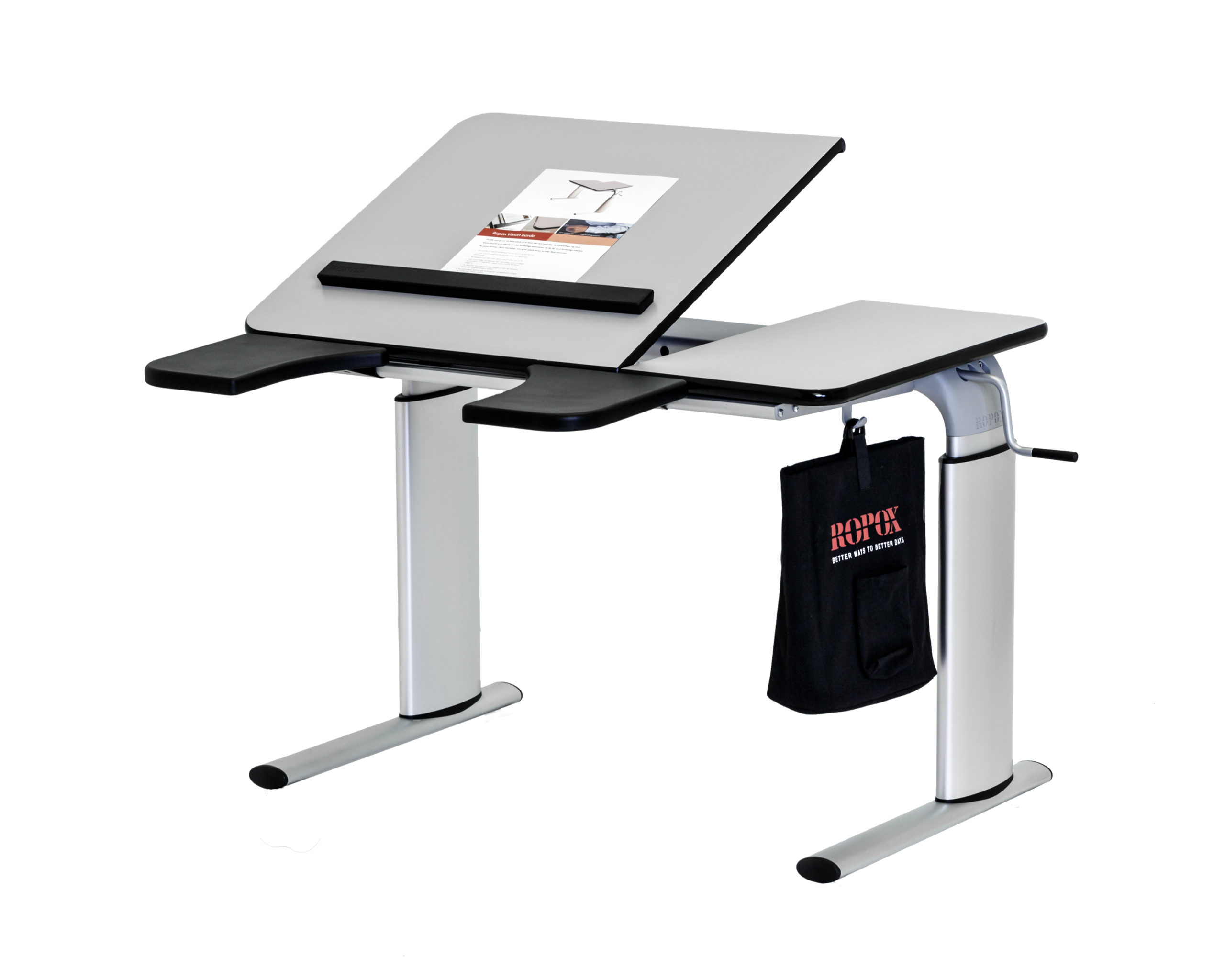 Verschuifbare fixatielat 120 cm voor tafel Ropox Ergo Table -- 20-70510