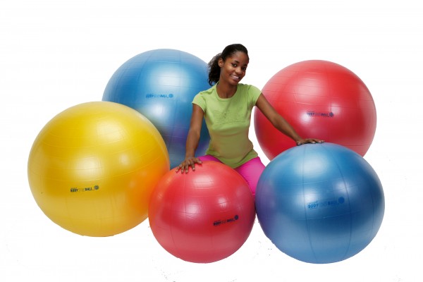 Balle de gymnastique Body Ball 55 cm rouge -- 4009055